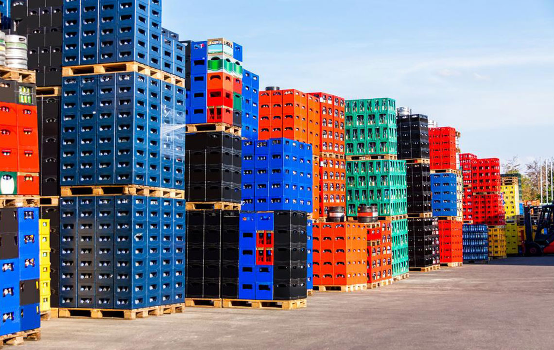 The features of collapsible pallet containers